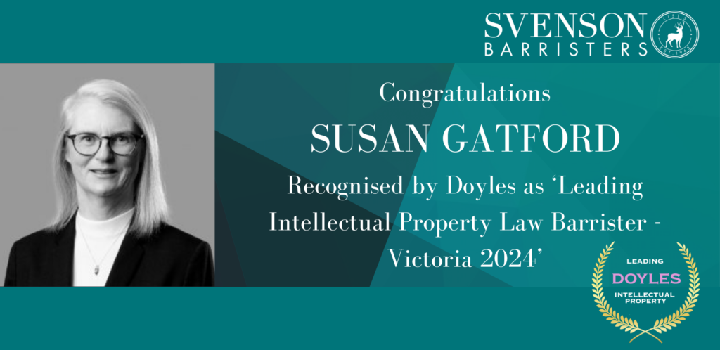 Congratulations Susan Gatford!
