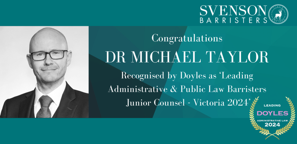 Congratulations Dr Michael Taylor!